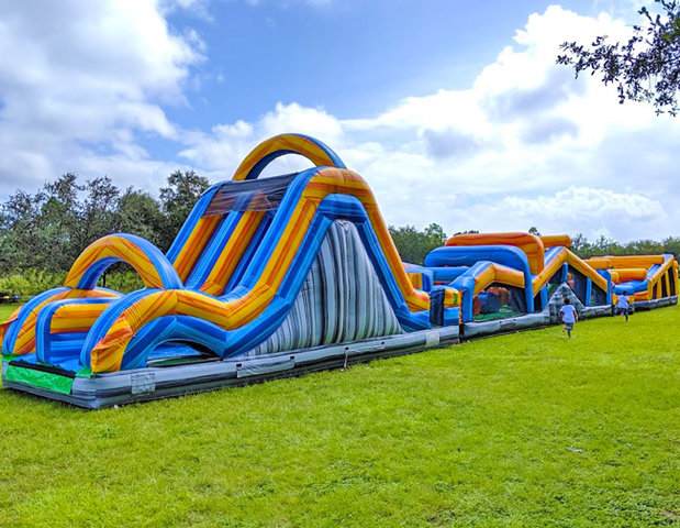 100ft Mega Run Obstacle Course (63+64+65) 100ft Mega Run Obstacle Course (63+64+65)