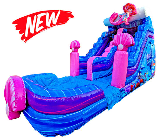 15ft Mermaid 3D Waterslide (S53) 15ft Mermaid 3D Waterslide (S53)