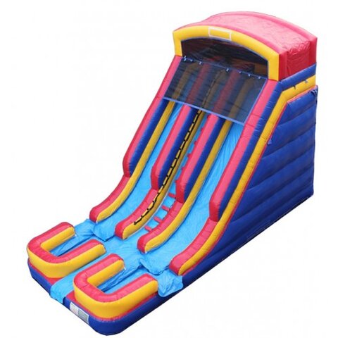 22ft Screamer Double-Lane Waterslide (S60) 22ft Screamer Double-Lane Waterslide (S60)