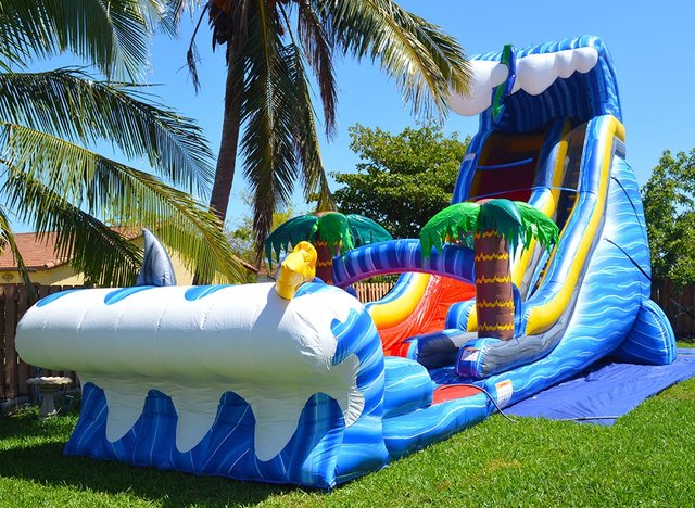 24ft Wild Waves Water Slide (S46) 24ft Wild Waves Water Slide (S46)