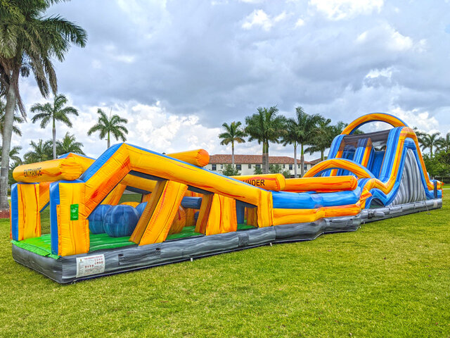 70ft Mega Run Obstacle Course (64+65) 70ft Mega Run Obstacle Course (64+65)