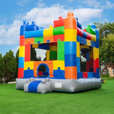 Blocks Party Bounce House Blocks Party Bounce House