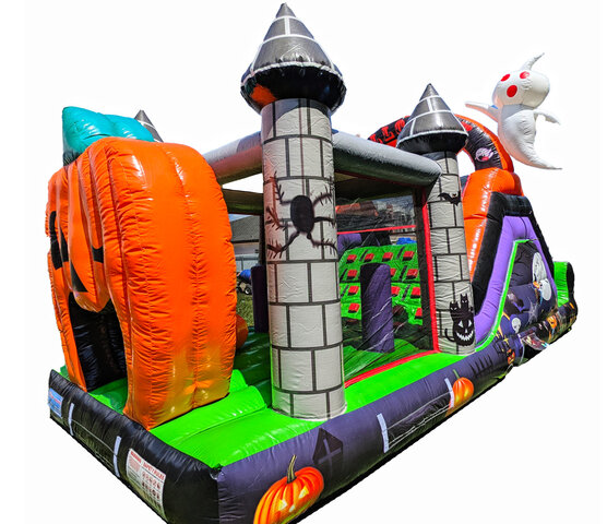 23ft Halloween Obstacle & Slide 23ft Halloween Obstacle & Slide