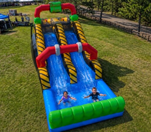 16ft Danger Double-Lane Waterslide (#67)