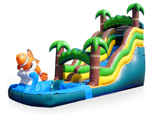 18ft Tropical Waterslide