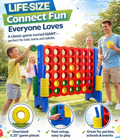 Giant Connect 4 Game